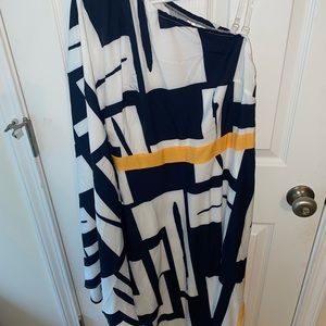 One shoulder dress